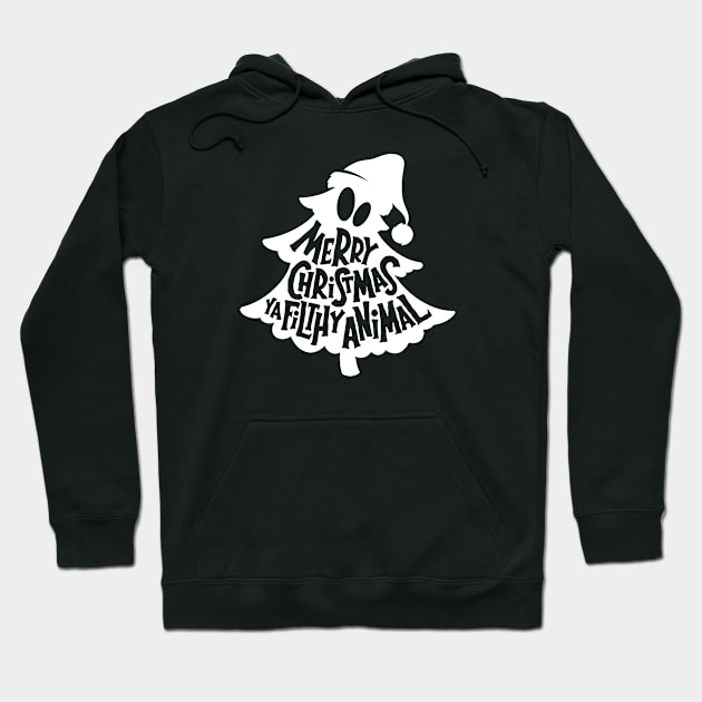 Merry Christmas Ya filthy Animal Hoodie by Dosunets